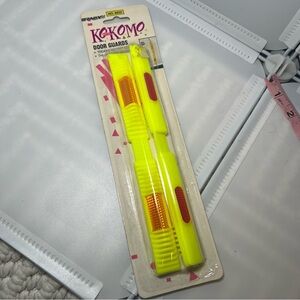 Vintage 1989 Kokomo Rally Accessories DOOR EDGE GUARD NEON YELLOW